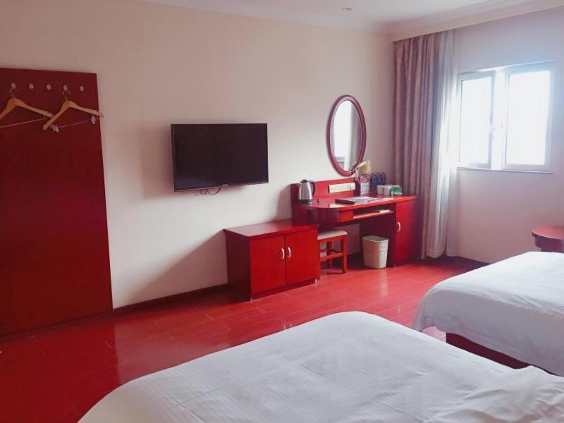 Greentree Inn Shanghai Pudong Airport Wild Animal Park Express Hotel Nanhui Exterior foto