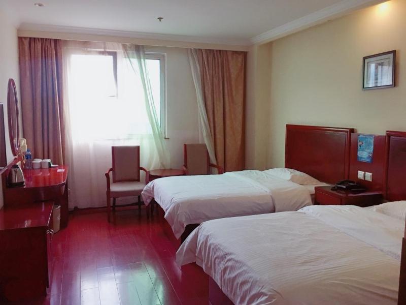 Greentree Inn Shanghai Pudong Airport Wild Animal Park Express Hotel Nanhui Exterior foto