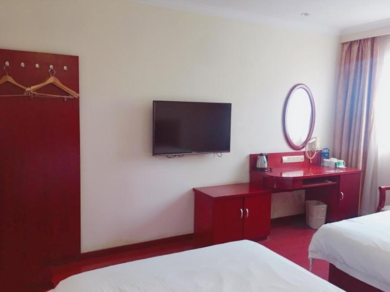 Greentree Inn Shanghai Pudong Airport Wild Animal Park Express Hotel Nanhui Exterior foto